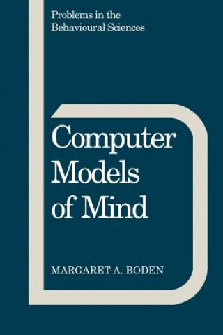 Knjiga Computer Models of Mind Margaret A. Boden