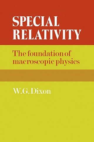 Book Special Relativity W. G. Dixon