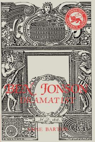 Knjiga Ben Jonson Anne Barton