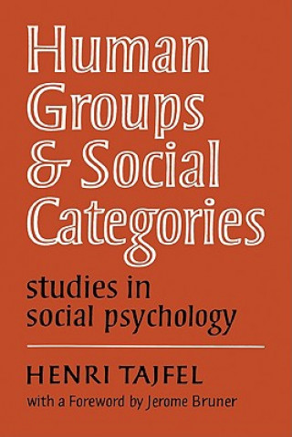 Carte Human Groups and Social Categories Henri Tajfel