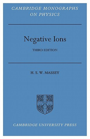 Boek Negative Ions Harrie Massey