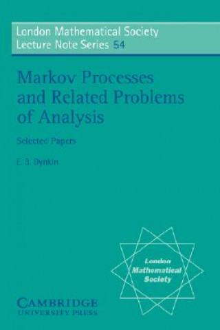Könyv Markov Processes and Related Problems of Analysis E. B. Dynkin