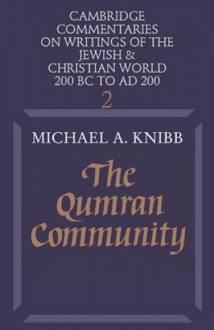 Könyv Qumran Community Michael A. Knibb