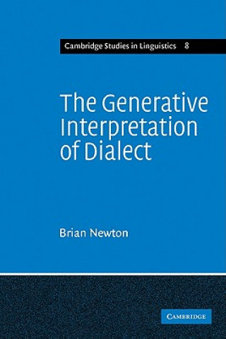 Carte Generative Interpretation of Dialect Brian Newton