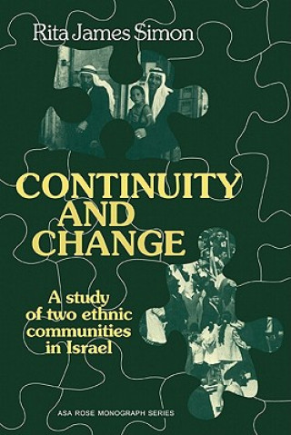 Könyv Continuity and Change Rita  James Simon