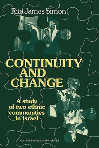 Kniha Continuity and Change Rita  James Simon