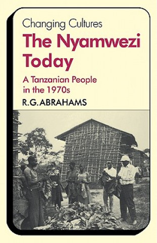 Knjiga Nyamwezi Today R. G. Abrahams