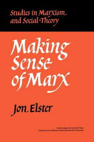 Kniha Making Sense of Marx Jon Elster