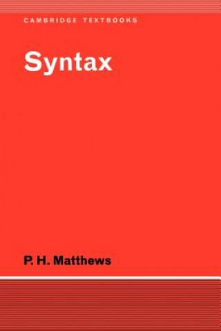 Knjiga Syntax P. H. Matthews