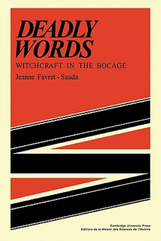 Boek Deadly Words Jeanne Favret-Saada