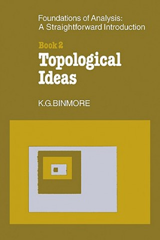 Buch Foundations of Topological Analysis: A Straightforward Introduction K. G. Binmore