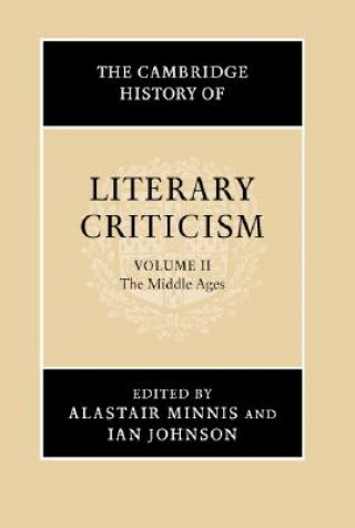 Livre Cambridge History of Literary Criticism: Volume 2, The Middle Ages Alastair MinnisIan Johnson