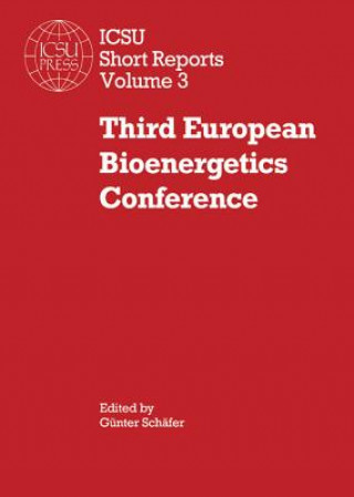 Kniha Third European Bioenergetics Conference Günter Schäfer