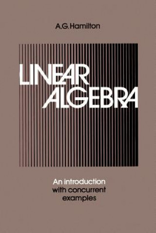 Kniha Linear Algebra: Volume 2 A. G. Hamilton