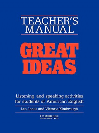 Libro Great Ideas Teacher's manual Leo JonesVictoria Kimbrough