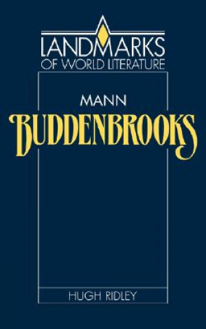 Kniha Mann: Buddenbrooks Hugh Ridley