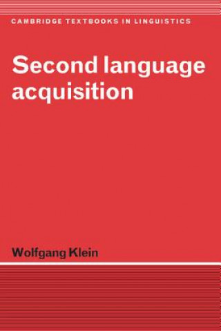 Buch Second Language Acquisition Wolfgang Klein