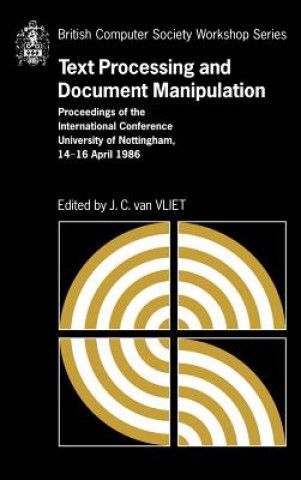 Kniha Text Processing and Document Manipulation J. C. van Vliet