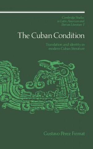 Book Cuban Condition Gustavo Pérez Firmat