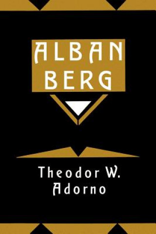 Book Alban Berg Theodor W. AdornoChristopher HaileyJuliane Brand