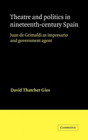 Libro Theatre and Politics in Nineteenth-Century Spain David Thatcher Gies