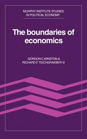 Könyv Boundaries of Economics Gordon C. WinstonRichard F. Teichgraeber III