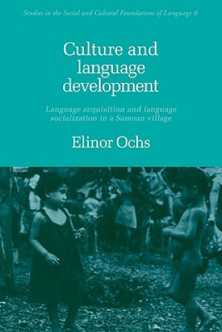 Carte Culture and Language Development Elinor Ochs
