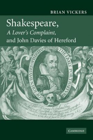 Książka Shakespeare, 'A Lover's Complaint', and John Davies of Hereford Brian Vickers