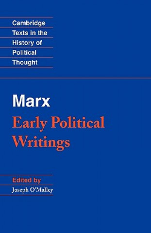 Βιβλίο Marx: Early Political Writings Karl MarxJoseph J. O`MalleyRichard A. Davis