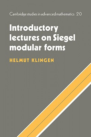 Carte Introductory Lectures on Siegel Modular Forms Helmut Klingen