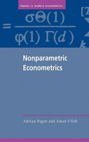 Książka Nonparametric Econometrics Adrian PaganAman Ullah