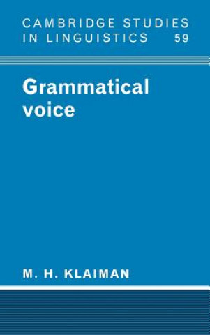 Könyv Grammatical Voice M. H. Klaiman