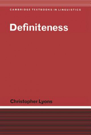 Knjiga Definiteness Christopher Lyons