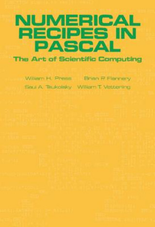 Livre Numerical Recipes in Pascal (First Edition) William H. PressBrian P. FlannerySaul A. TeukolskyWilliam T. Vetterling