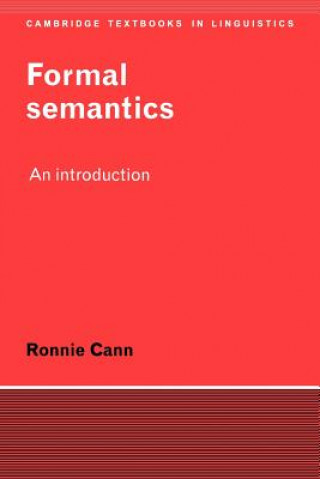 Kniha Formal Semantics Ronnie Cann