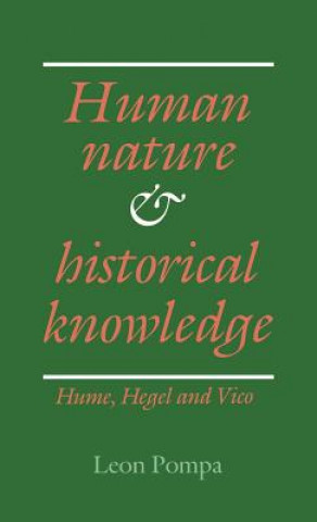 Kniha Human Nature and Historical Knowledge Leon Pompa