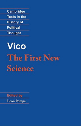 Kniha Vico: The First New Science Gianbattista VicoLeon Pompa