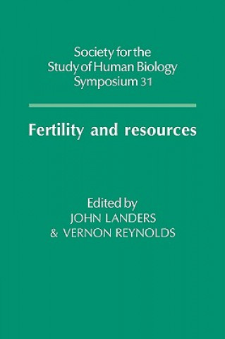 Knjiga Fertility and Resources John LandersVernon Reynolds