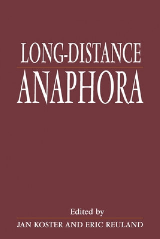 Kniha Long Distance Anaphora Jan KosterEric Reuland