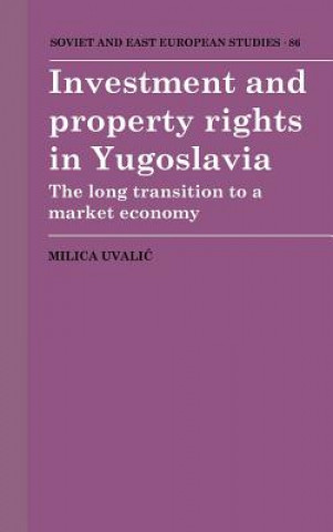 Książka Investment and Property Rights in Yugoslavia Milica Uvalic