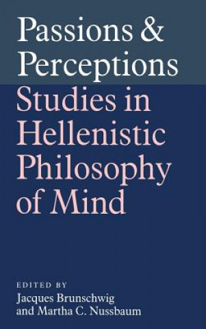 Książka Passions and Perceptions Jacques BrunschwigMartha C. Nussbaum