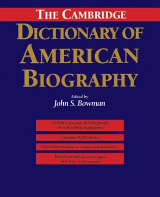 Carte Cambridge Dictionary of American Biography John S. Bowman