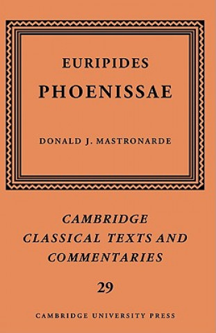 Libro Euripides: Phoenissae EuripidesDonald J. Mastronarde