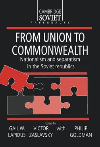 Boek From Union to Commonwealth Gail LapidusVictor ZaslavskyPhilip Goldman