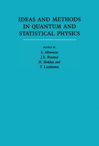 Carte Ideas and Methods in Quantum and Statistical Physics: Volume 2 Sergio AlbeverioHelge HoldenJens Erik FenstadTom Lindstrom