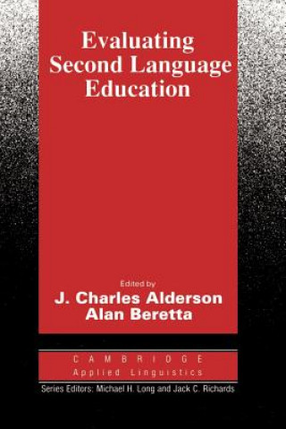 Buch Evaluating Second Language Education J. Charles AldersonAlan Beretta