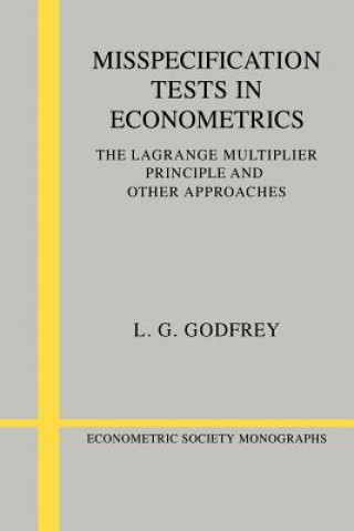 Könyv Misspecification Tests in Econometrics L. G. Godfrey