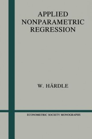 Kniha Applied Nonparametric Regression Wolfgang Härdle