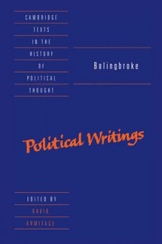 Livre Bolingbroke: Political Writings Henry St. John Bolingbroke