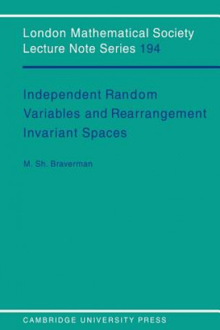 Carte Independent Random Variables and Rearrangement Invariant Spaces Michael Sh. Braverman